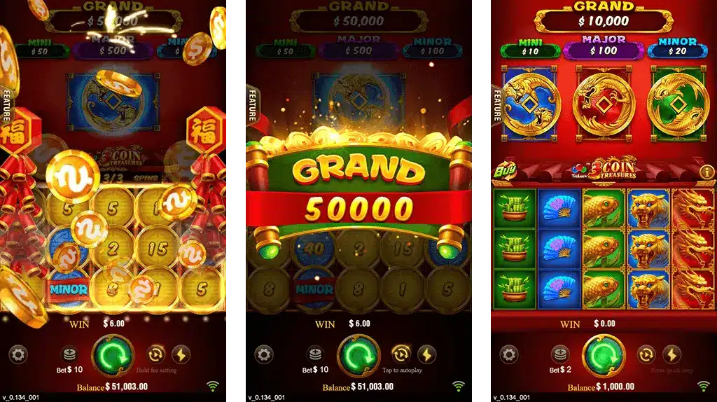 3 Coins 444Bet Bonus